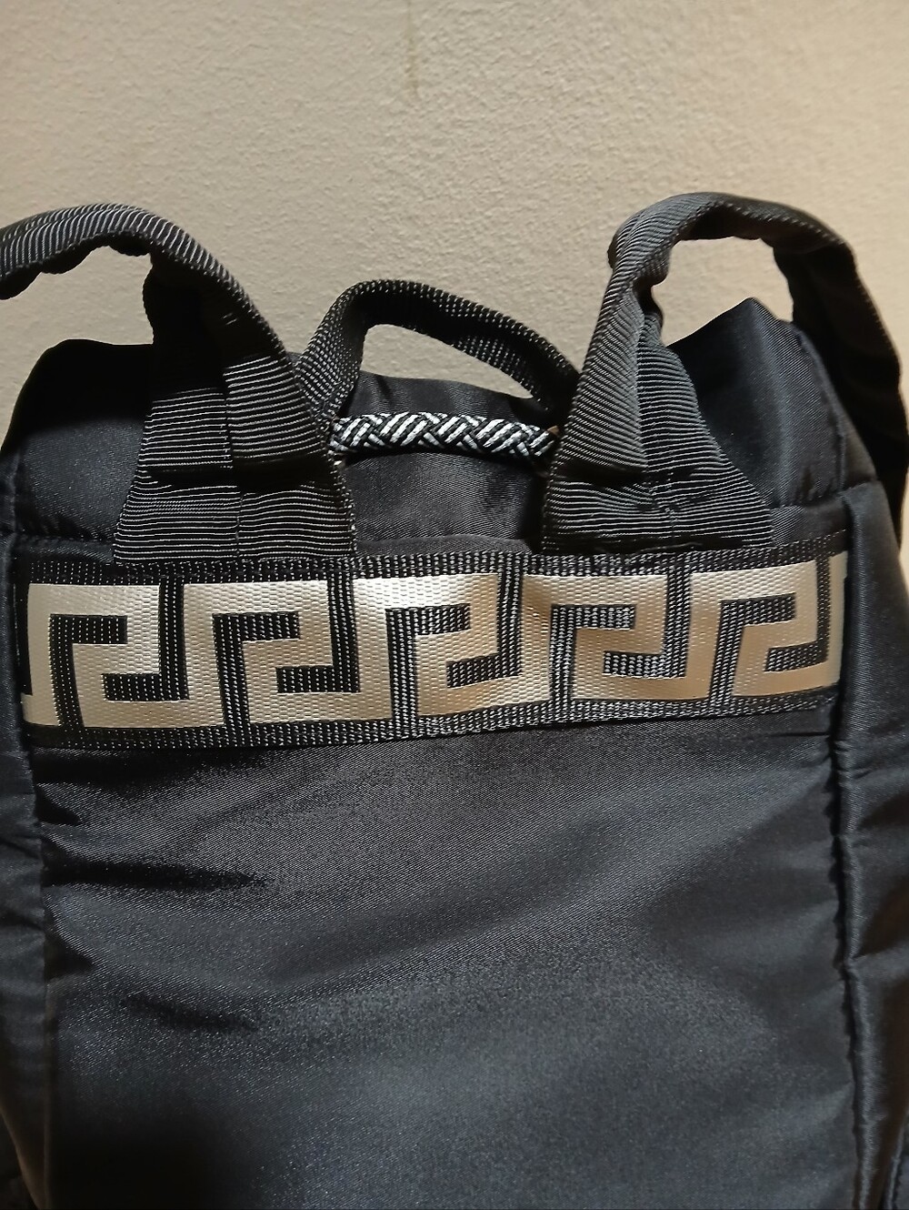 Versace Parfums Nylon Drawstring Backpack - Picture 5 of 7